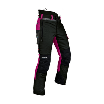 Ventilation Schnittschutzhose Typ A - Schwarz Pink