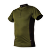 Zipp-Neck Shirt – Kurzarm