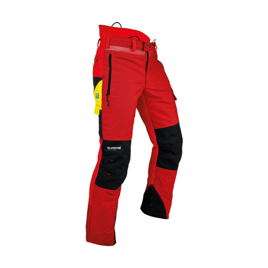 Ventilation Schnitt­schutzhose Typ A - Rot