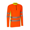 Zipp-Neck Shirt – Langarm