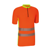 Zipp-Neck Shirt – Kurzarm